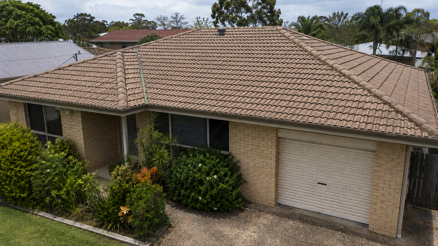 Roofing work example